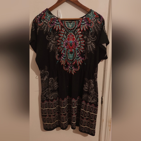 Printed Forever 21 Mini Dress - Picture 3 of 6